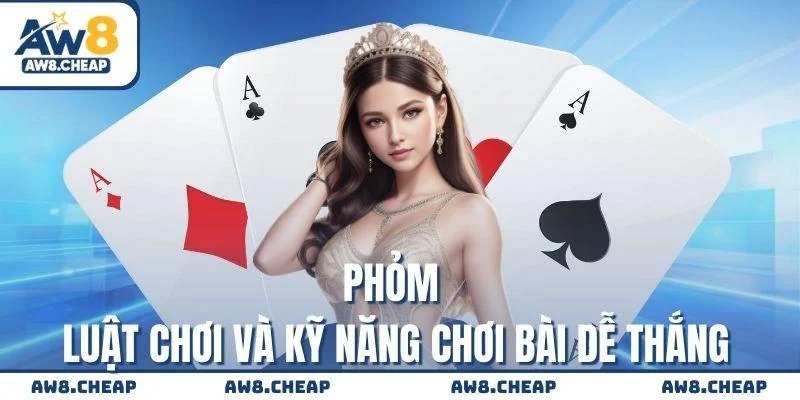 Phỏm - Luật chơi và kỹ năng chơi bài chiến thắng dễ dàng