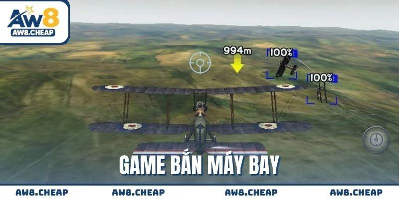 Bắn Máy Bay - Gameplay đơn giản, săn thưởng dễ dàng